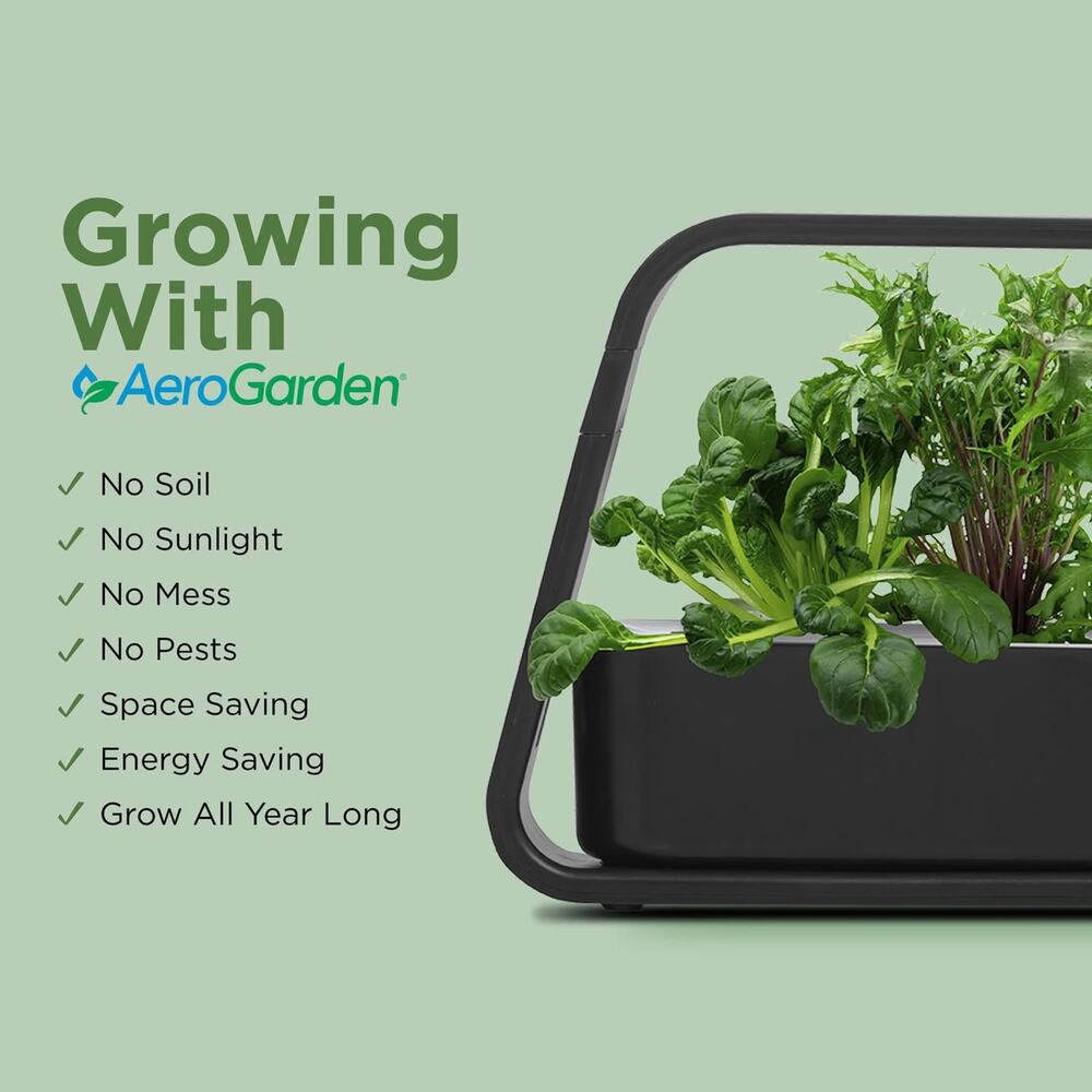 AeroGarden Sprout - Indoor Garden with LED Grow Light Black - New In Box - Picture 4 of 6